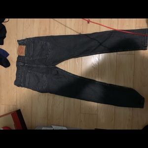 Dark grey Levi’s jeans size 29W/30L